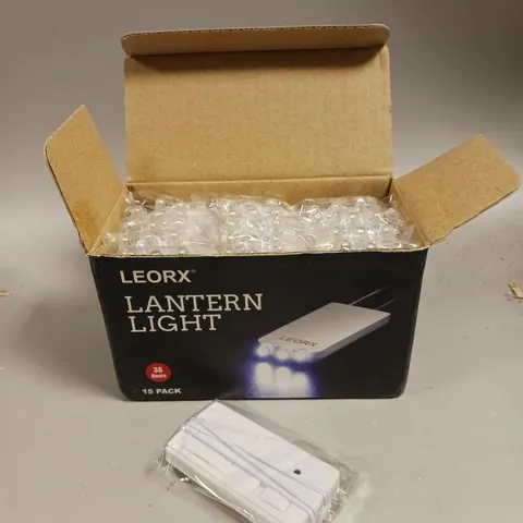 BOXED LEORX LANTERN LIGHT SET 