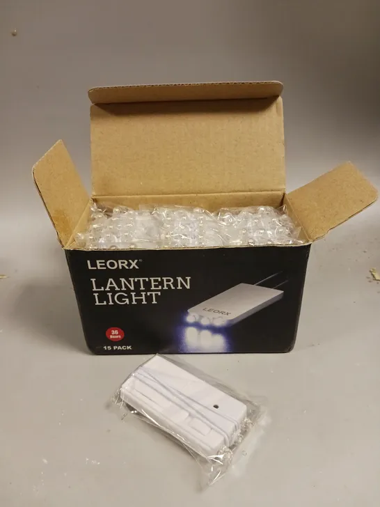 BOXED LEORX LANTERN LIGHT SET 