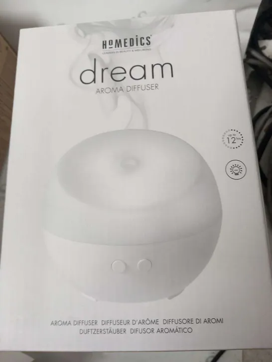 BOXED HOMEDICS DREAM AROMA DIFFUSER 