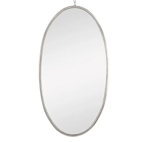 BOXED FENTIN METAL OVAL WALL MIRROR (1 BOX)