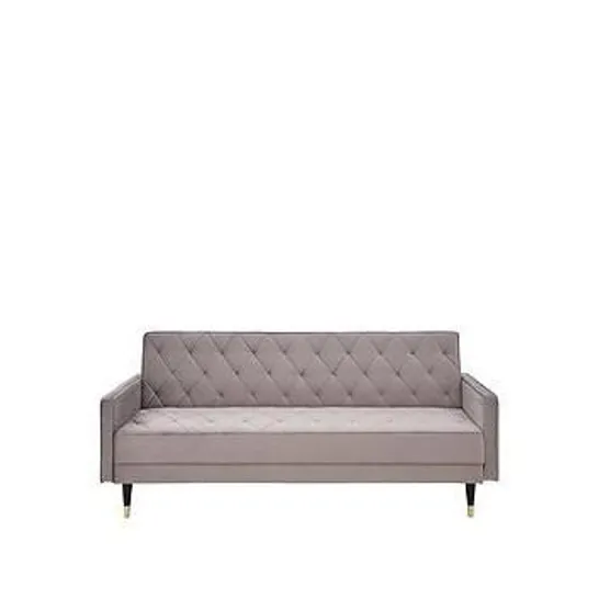 BOXED BENTLEY SOFA BED IN GREY FABRIC - 1OF1