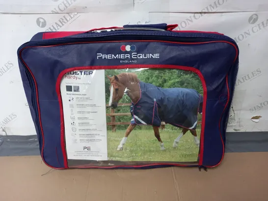 PREMIER EQUINE BUSTY HARDY OG RUG - NAVY 6'3"