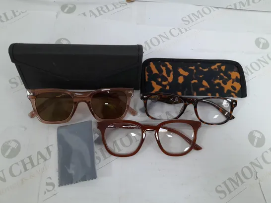 BOXED HUMMINGBIRD POLARISED SUNGLASSES & READER 3PC SET