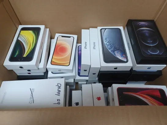 APPROXIMATELY 40 APPLE IPHONE DISPLAY CASES