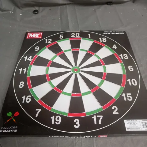 DOUBLE SIDED DARTBOARD