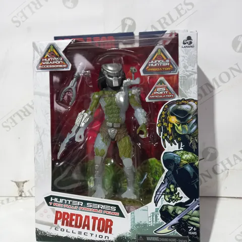 COLLECTABLE HUNTER SERIES 7" POSEABLE PREDATOR FIGURE