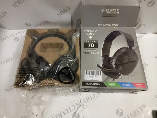 TURTLE BEACH RECON 70 WIRED GAMING HEADSET MULTIPLATFORM 