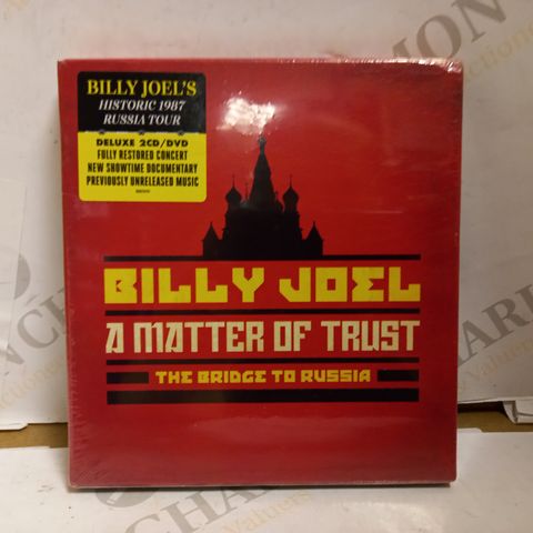 SEALED BILLY JOEL A MATTER OF TRUST THE BRIDGE TO RUSSIA 1987 TOUR DELUXE 2CD/DVD SET