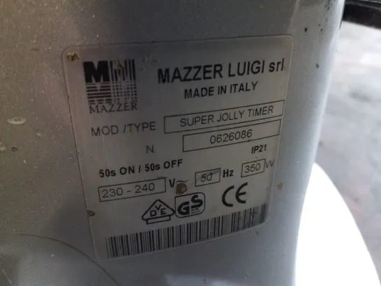 MAZZER LUIGI COFFEE GRINDER