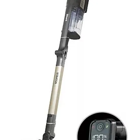 SHARK STRATOS CORDLESS VACUUM W/ ANTI HAIR WRAP & CLEAN SENSE IQ IZ400UKT