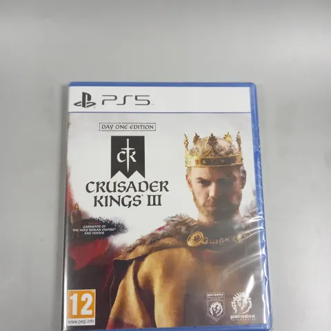 SEALED CRUSADER KINGS III DAY ONE EDITION FOR PS5