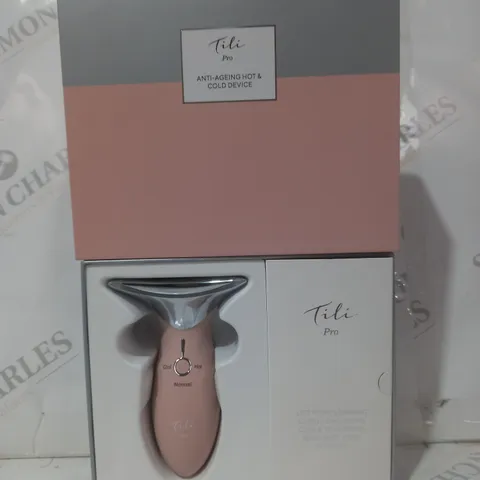 BOXED TILI PRO LED ANTI-AGEING HOT & COLD FACIAL TONING DEVICE