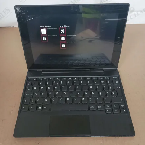 LENOVO THINKPAD TABLET 10 10 INCH	CELERON N4100 1.10GHZ