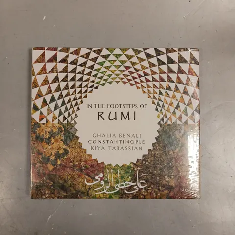 10 X SEALED IN THE FOOTSTEPS OF RUMI CD ALBUMS 