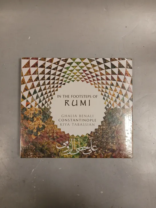 10 X SEALED IN THE FOOTSTEPS OF RUMI CD ALBUMS 