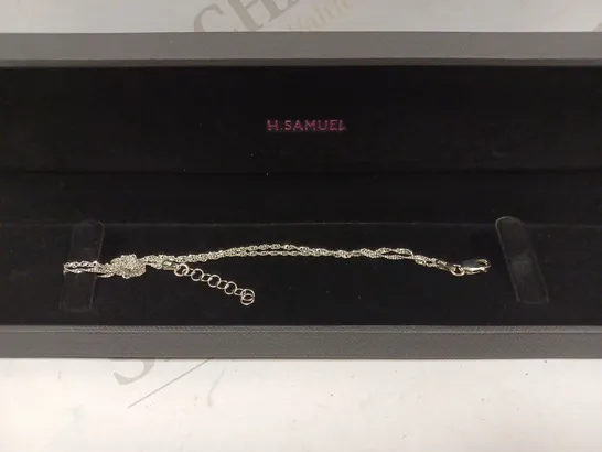 BOXED H.SAMUEL WOMEN'S SILVER NECKLACE 