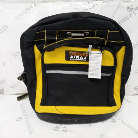 AIRAJ TOOL BAG IN YELLOW/BLACK