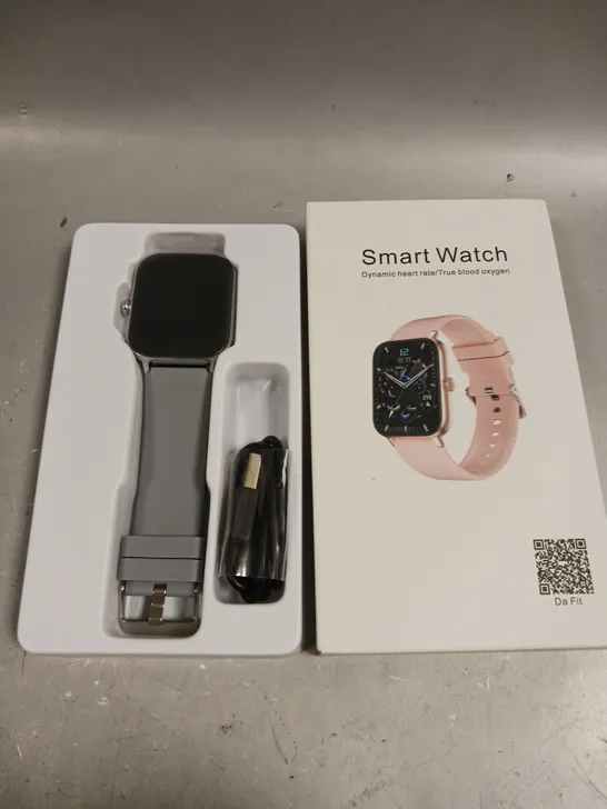 BOXED G90 HEART RATE MONITORING SMARTWATCH 