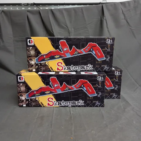 BOXED SET OF 3 DONBFUL SKATEPARK MINI FINGER SETS