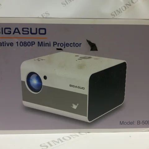 BOXED BIGASUO NATIVE 1080P MINI PROJECTOR 