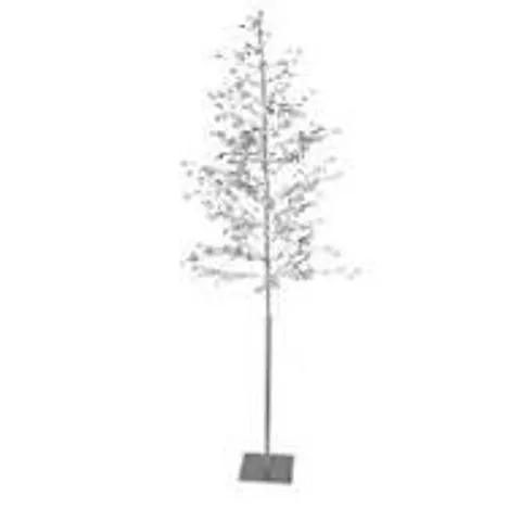 BOXED ALISON CORK PRE LIT JEWELED TREE IN SILVER - COLLECTION ONLY