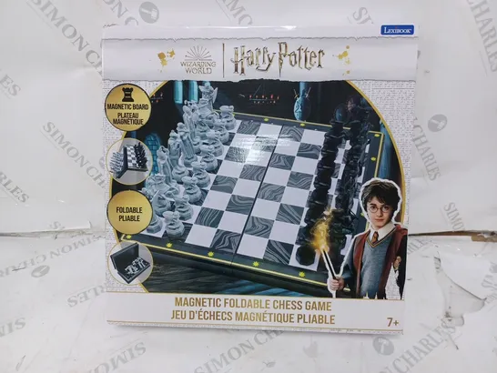 HARRY POTTER MAGNETIC FOLDABLE CHESS GAME RRP £49.99