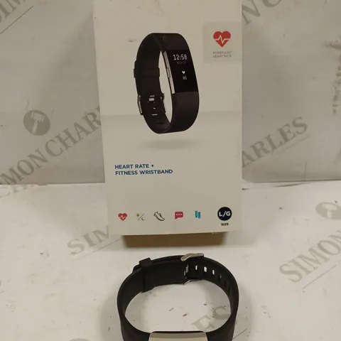 FITBIT CHARGE 2 HEART RATE + FITNESS WRISTBAND IN BLACK