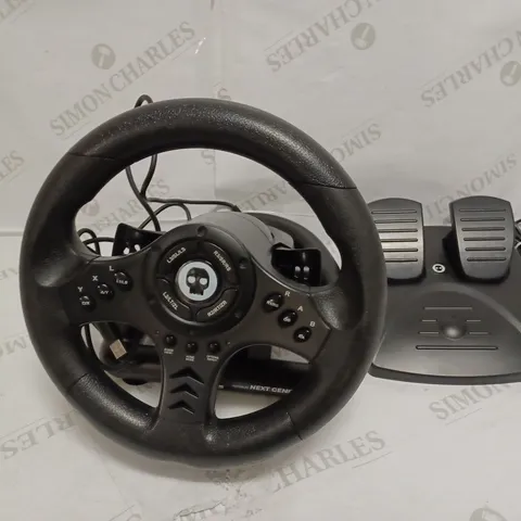 NUM SCULL RACING WHEEL AND PEDALS 