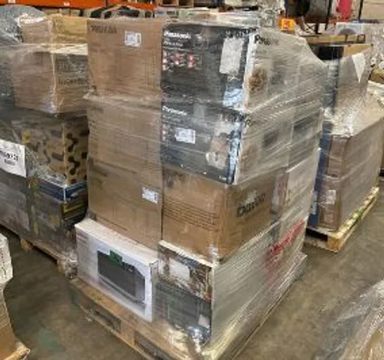 PALLET OF APPROXIMATELY 15 UNPROCESSED RAW RETURN MICROWAVES TO INCLUDE;