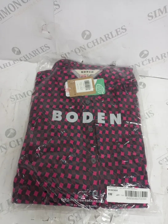 BODEN LAURA JERSEY MIDI SHIRT DRESS SIZE 10L