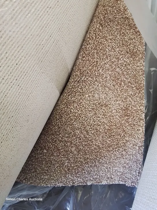 ROLL OF QUALITY SIDAL WEAVE CLASSIC BARLEY CARPET APPROXIMATELY 5M × 10.8M