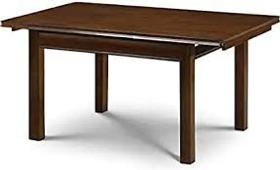 BOXED CANTEBURY MAHOGANY FINISH TABLE (1 BOX)