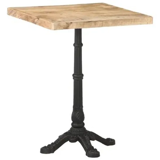 BOXED NUIRFIELD WOODEN BISTRO TABLE (1 BOX)