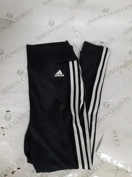 ADIDAS AEROREADY TIGHT FIT HIGH RISE PANT IN BLACK AND WHITE SIZE L