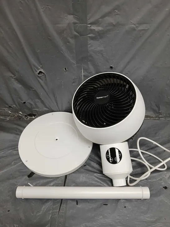 HOMESMART AIR CIRCULATION FAN IN WHITE/BLACK