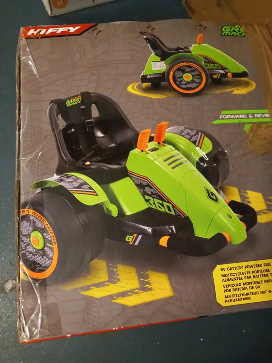 GREEN MACHINE 360 6V BATTERY RIDE ON RRP £99.99