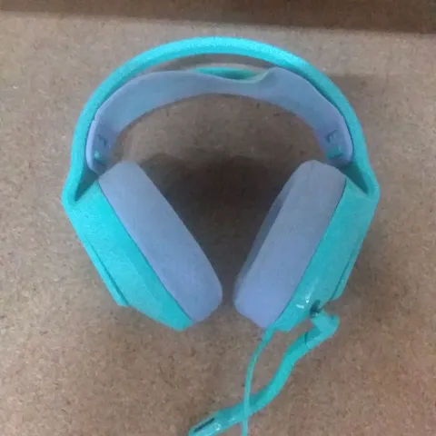 LOGITECH WIRED GAMING HEADSET IN AQUA COLOUR