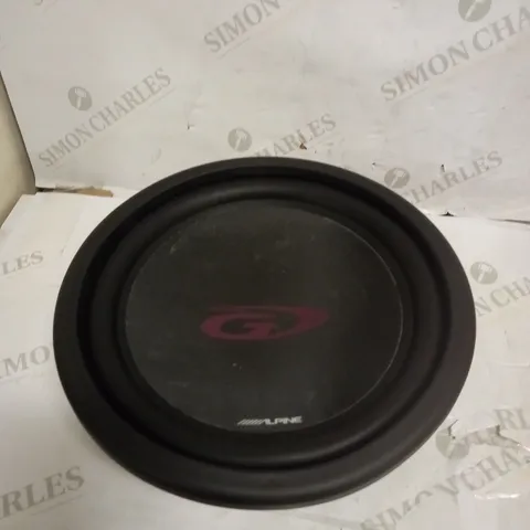 ALPINE SWG-1044 500W 10 INCH HIGH PERFORMANCE SUBWOOFER