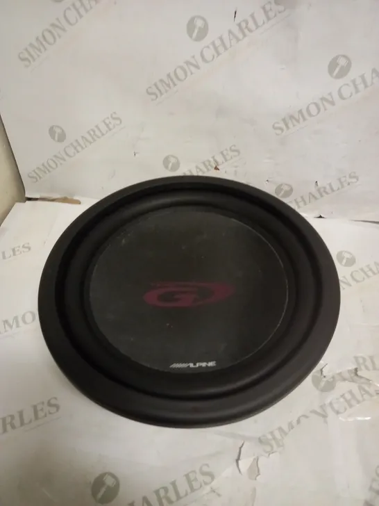 ALPINE SWG-1044 500W 10 INCH HIGH PERFORMANCE SUBWOOFER