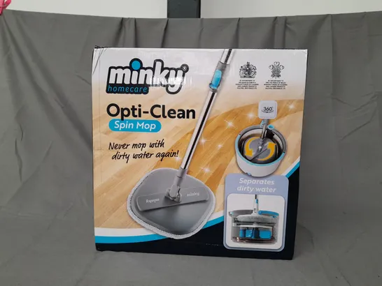 BOXED MINKY OPTI-CLEAN SPIN MOP
