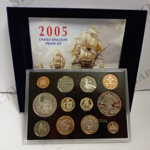 2005 UNITED KINGDOM PROOF SET OF COINS