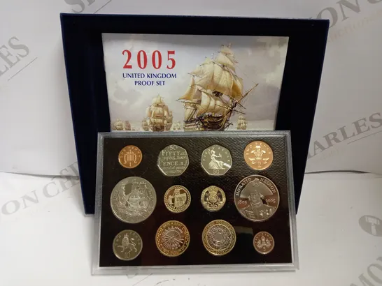 2005 UNITED KINGDOM PROOF SET OF COINS