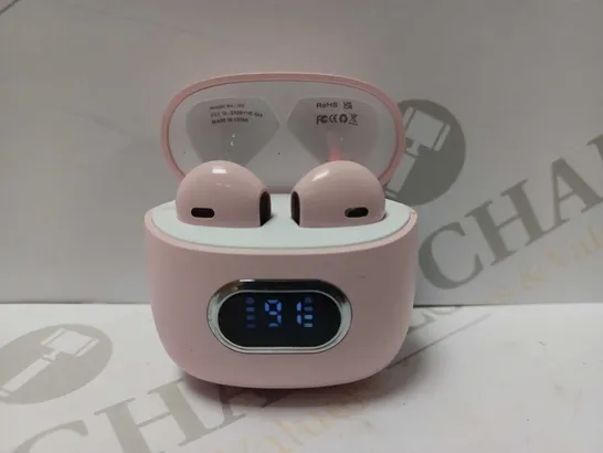 WIRELESS BLUETOOTH EARBUDS J52 - PINK 