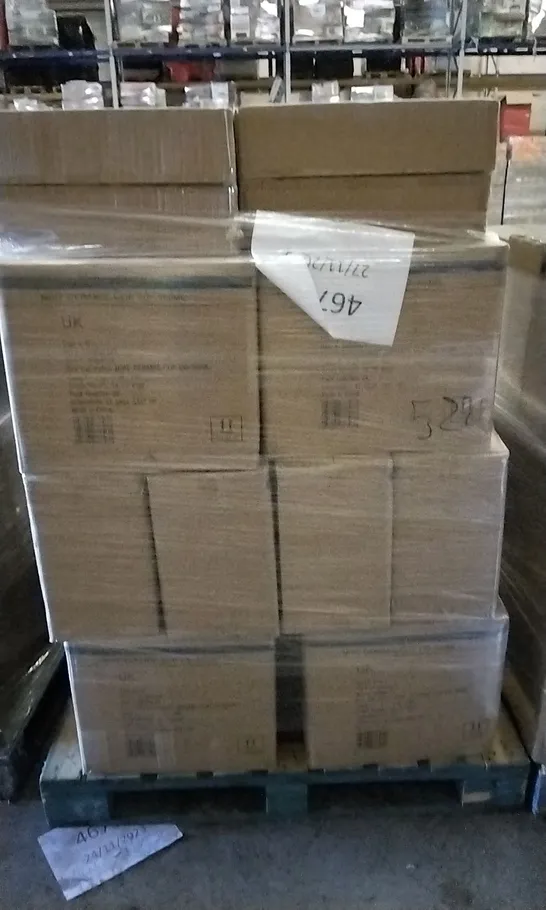 PALLET OF APPROXIMATELY 28 X BOXES OF BRAND NEW GEORGE HOME 500ML MINT CERAMIC CLIP LID JARS - 24 JARS PER BOX 