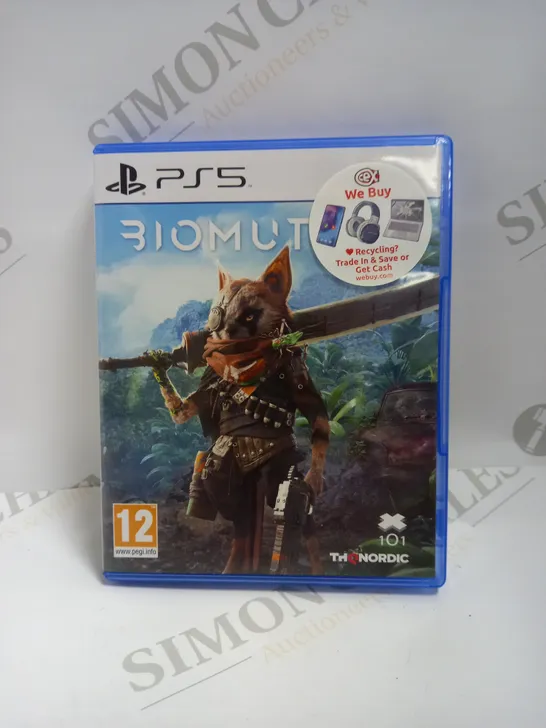 SEALED BIOMUTANT GAME FOR PS5