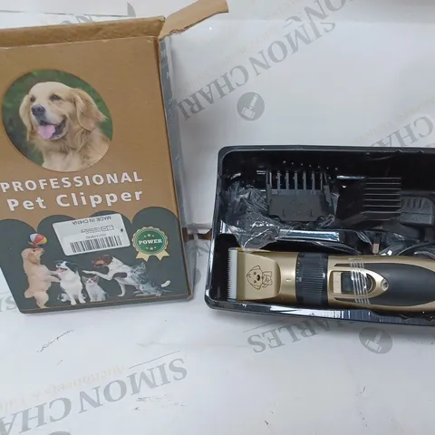 BOXED PROFESSIONAL PET CLIPPER