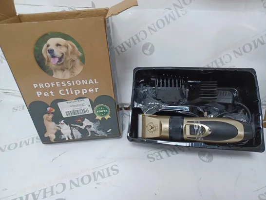 BOXED PROFESSIONAL PET CLIPPER