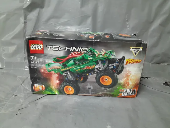 BOXED LEGO TECHNIC MONSTER JAM DRAGON TRUCK - 42149 RRP £17.99