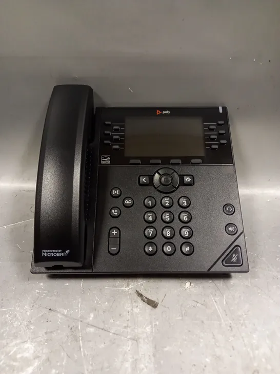 POLY VVX450 VOIP TELEPHONE 