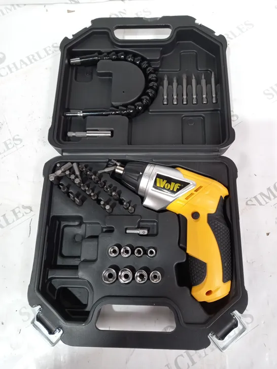 WOLF 3.6V CORDLESS LITHIUM ION SCREWDRIVER